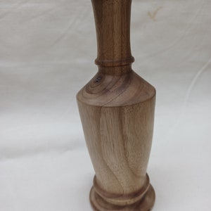 Walnut Flower Bud vase