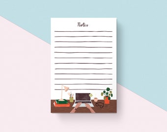 Kladblok Bureau A6, To Do Desk Pad, Office Kladblok, To Do List Kladblok, bureauplanner, briefpapier kladblok, om kladblok te doen