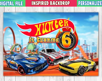 Hot Wheels Backdrop Etsy Hot Wheels Backdrop Etsy