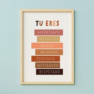 Spanish Educational Posters Set Set of 6 Diversity Poster - Etsy