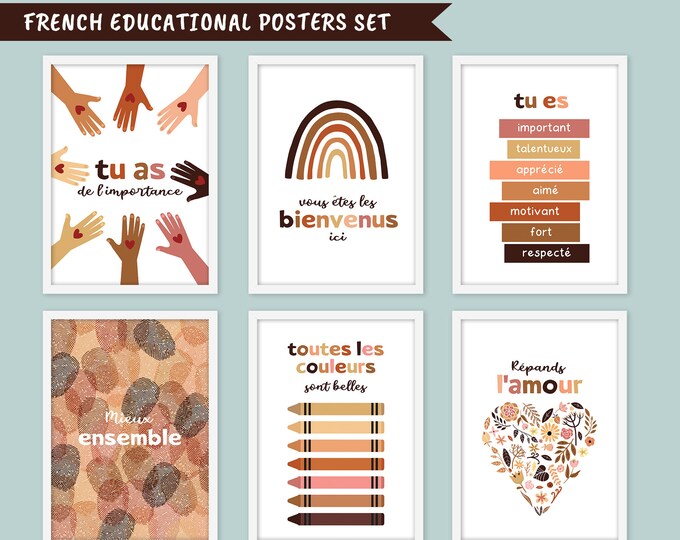French Classroom Decor,diversity Poster Bundle,equality Set of 2 Prints ...