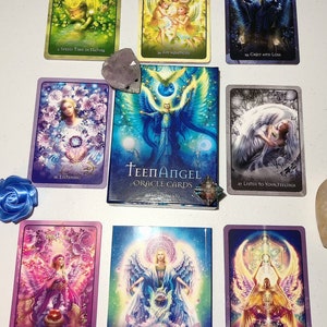 Teen Angel Oracle 3-12 carta tirare Lettura media