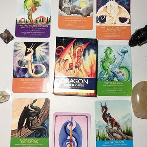 Dragon Oracle Card 3-12 Card Pull Medium Lezen