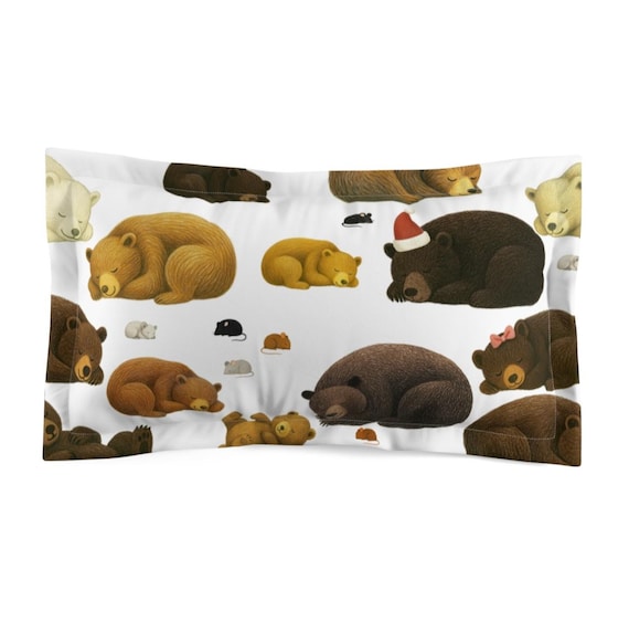 The Bear's Den | Microfiber Pillow Sham