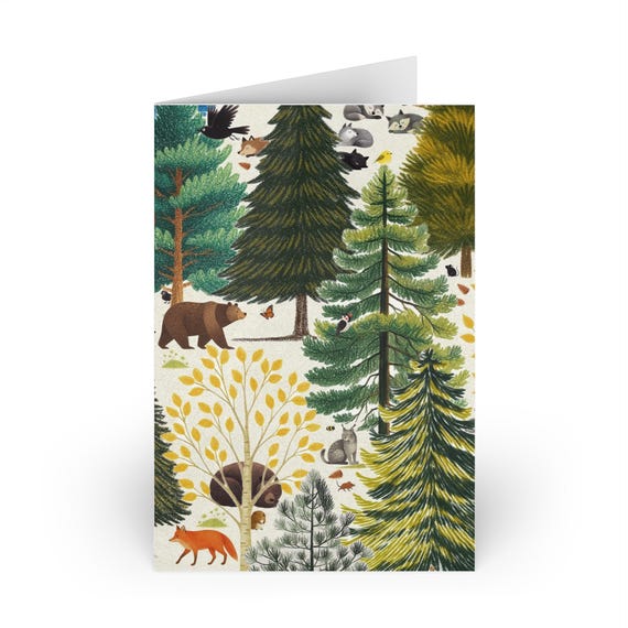 The Wild Animals | Greeting Card