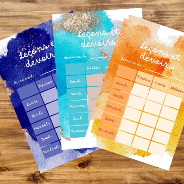 valentine no homework pass Weekly homework planner, Printable Assignment Tracker