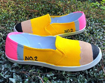 Paint canvas shoes | Etsy