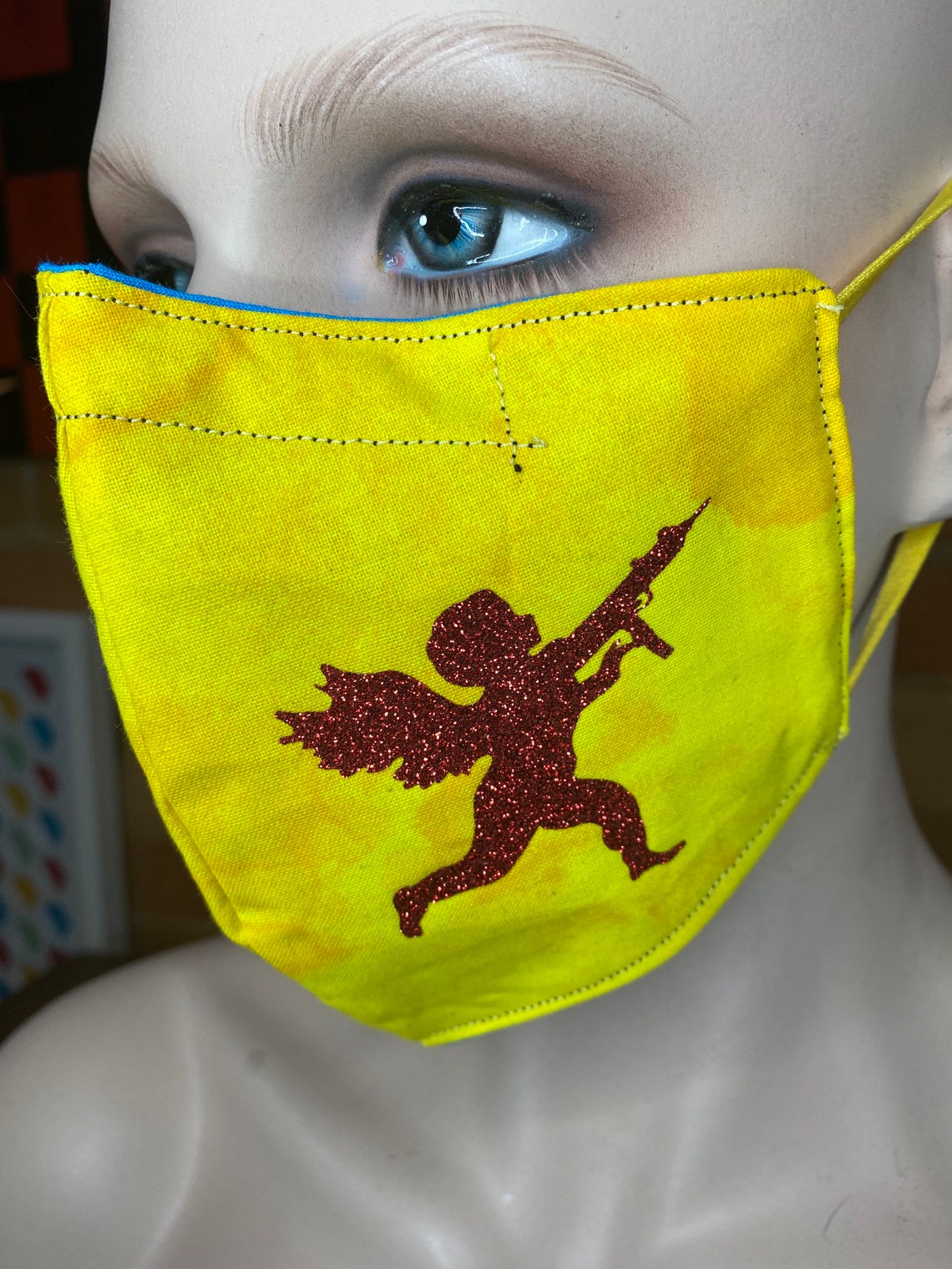 Killer Cupid face mask Etsy
