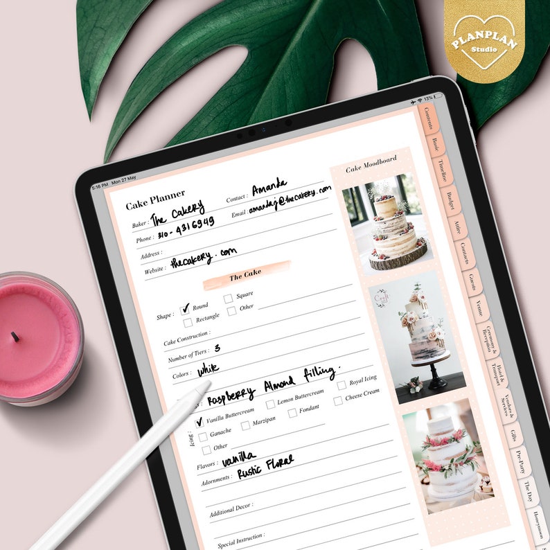 Digital Wedding Planner Wedding Goodnotes Planner Wedding - Etsy