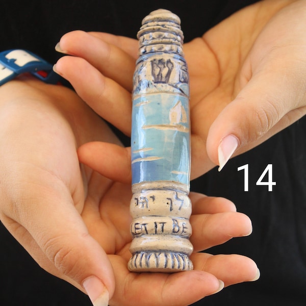 Ceramic Mezuzah Case Etsy