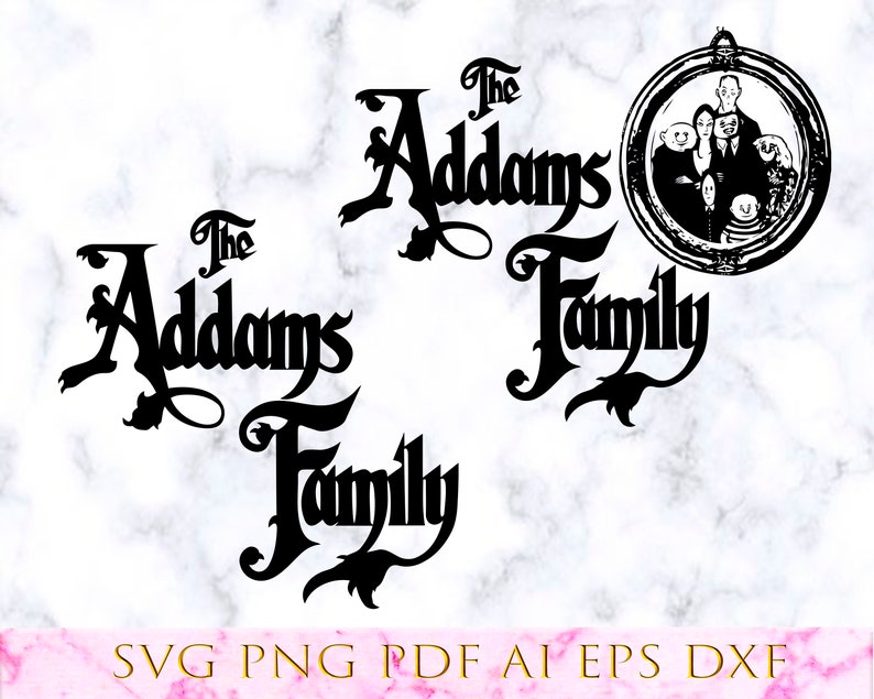 Download 2 The Addams Family Vector Cut Files Cricut Cuttable Svg Png Pdf Dxf Eps Ai Digital Picture Silhouette Download Printable Clipart Drawing Drafting Craft Supplies Tools Delage Com Br
