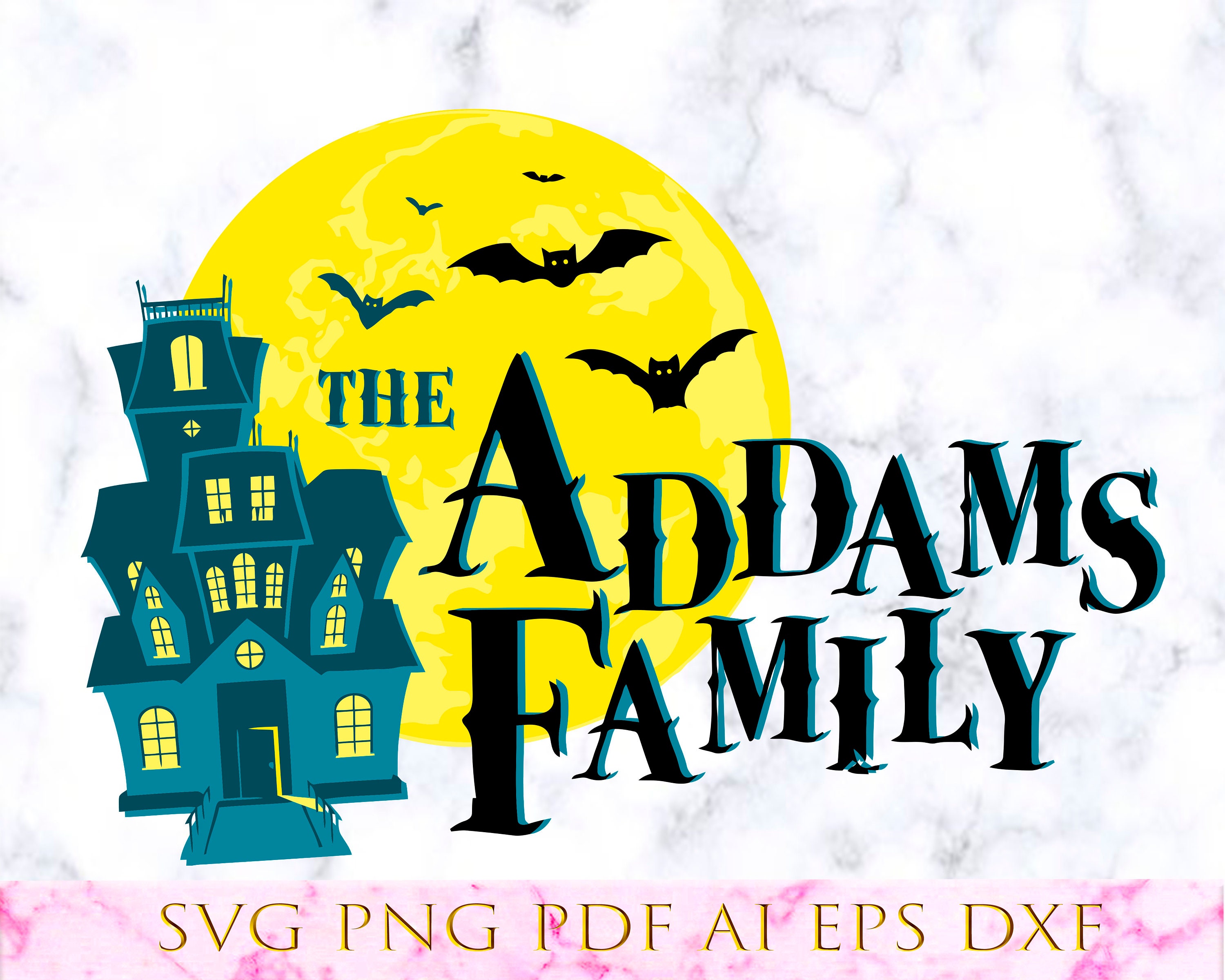 Free Free 277 Addams Family House Svg SVG PNG EPS DXF File