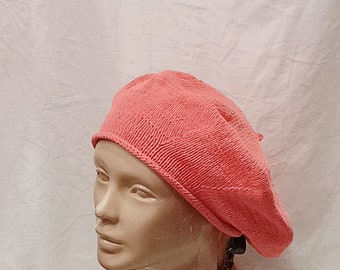 Béret femme, Béret Slouchy, Chapeaux béret pour femmes, Béret tricoté, Béret Français, Béret pour femmes, Chapeau béret pour femmes, Béret