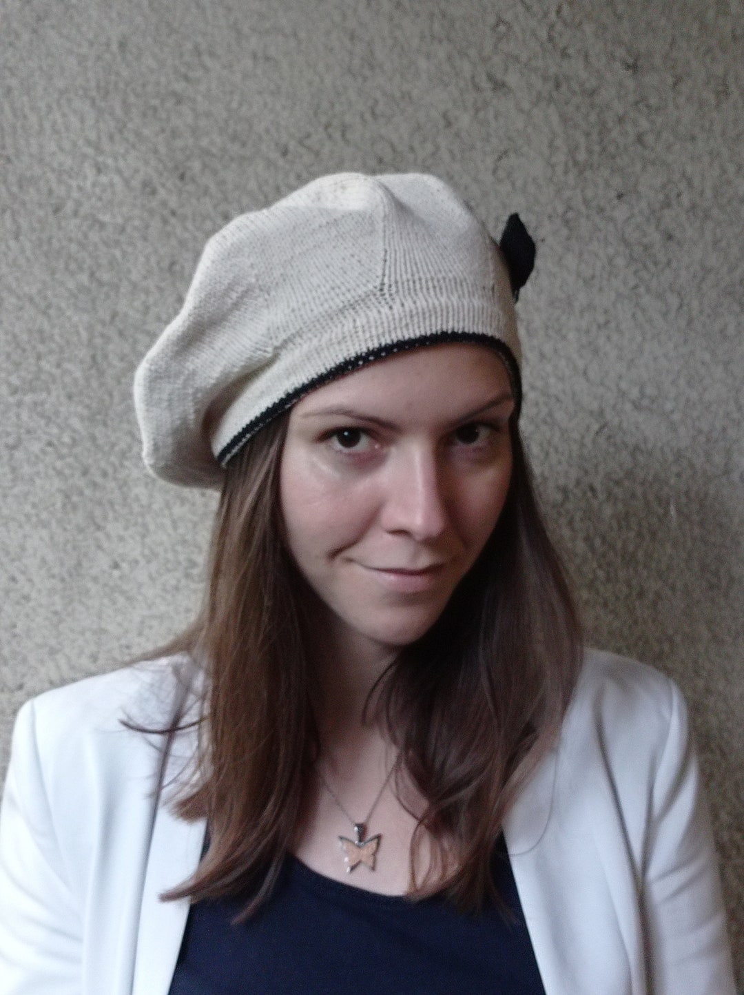 Beret Femme Slouchy Beret Beret Hats for Women Knitted Etsy