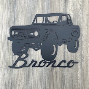 Ford-Bronco Country - Metal Signs