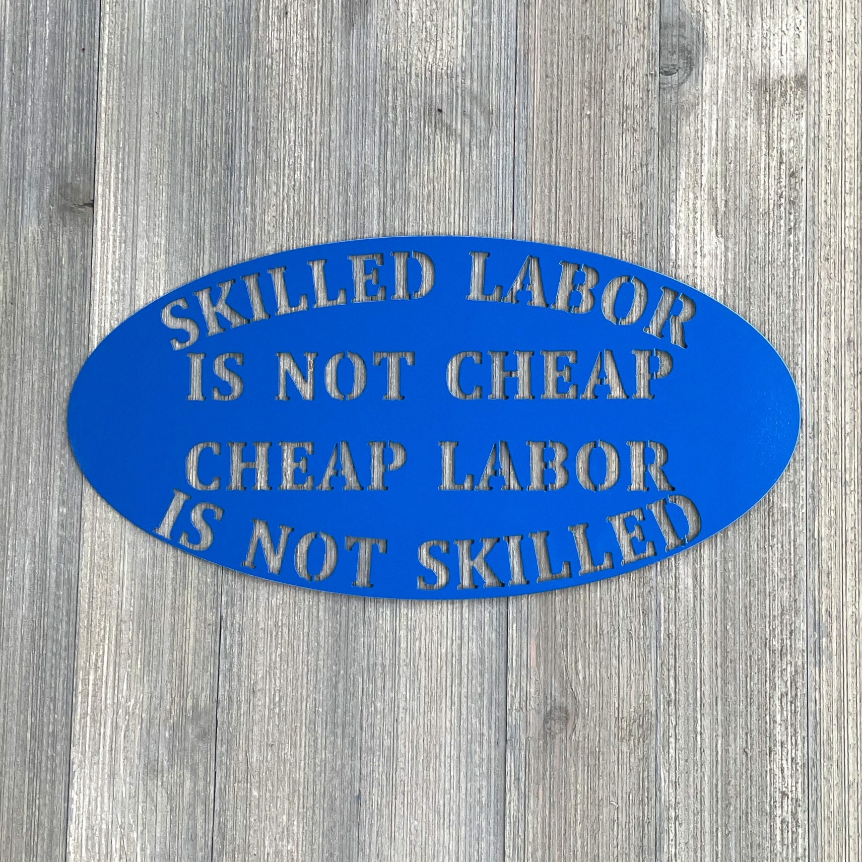 Skilled Labor Isnt Cheap Laborer Labor Gift Hand Towel by