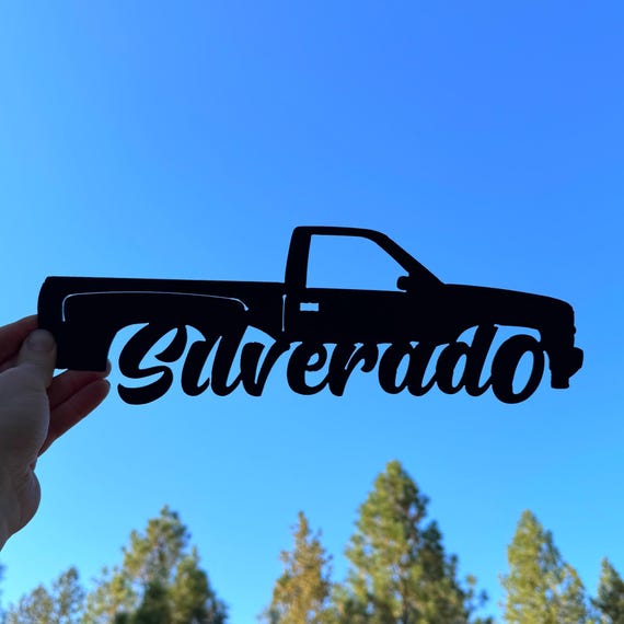 1988-1998 OBS Chevy Truck Poster | GMT400 Pickup Garage Wall Art