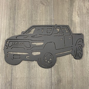 RAM TRX Powerhouse Metal Sign Cutout