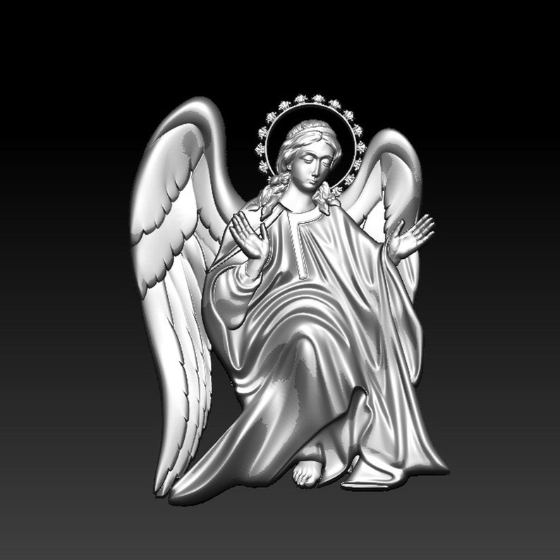 free angel stl 3d download