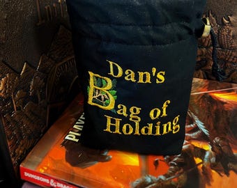 Bag of Warming – Handgemachte Würfeltasche für Tabletop-Rollenspiele - Personalisieren