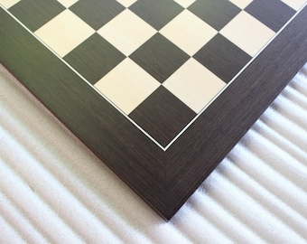 Wengue Chess Board - 55cm