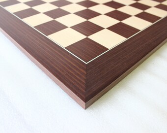 Macassar Wooden Chess Board - 22"