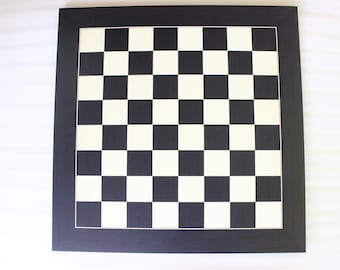 Black Anigre Wooden Chess Board - 24"