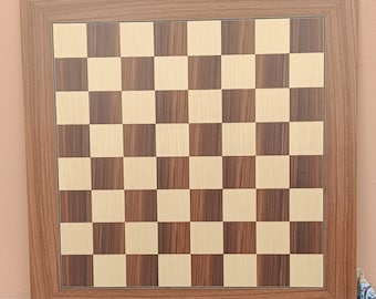 Santos Palisander Chess Board - 55cm