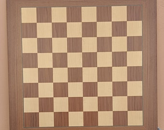 Teak Chess Board - 57cm