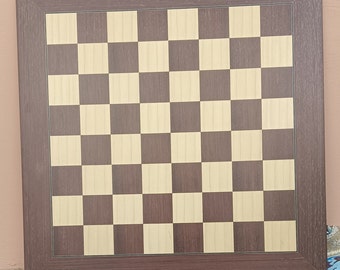 Montgoy Palisander Chess Board - 60cm