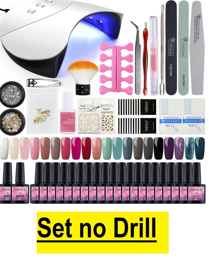 US Delivery 25days/ Polygel nail kit gift/ 20Pcs Nail Polish Etsy