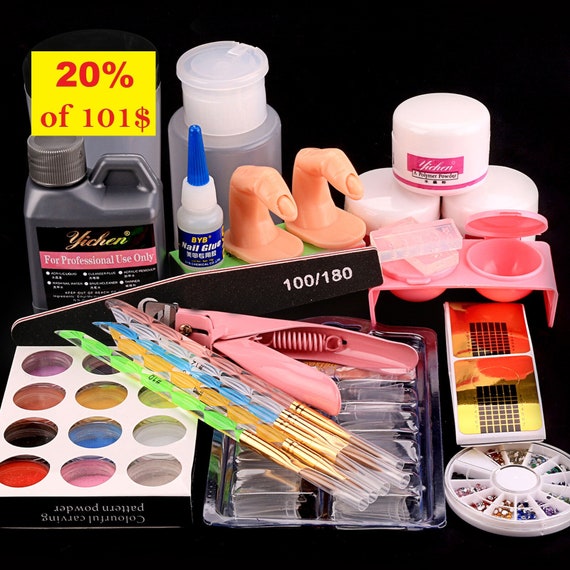 US Delivery 2-5days/ Acrylic Nail Art Kit/ Nail Tools Set/ | Etsy
