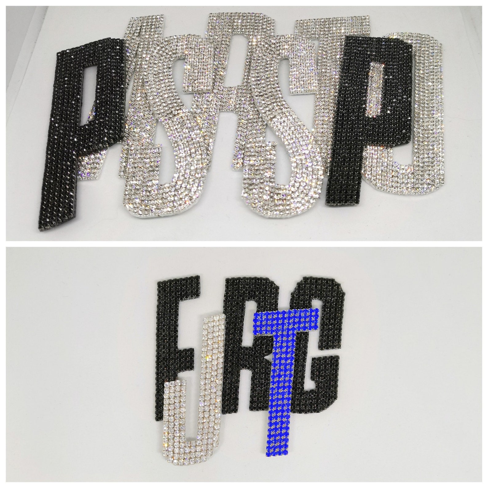 Iron On Patch/ Letter Patch/ Iron On Letters/ Letter sequin Etsy