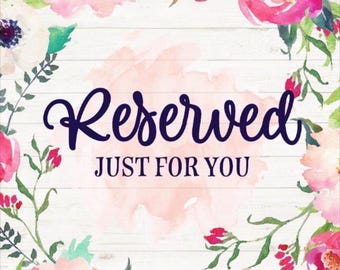 Reserved for Luwan - Deer Centerpiece