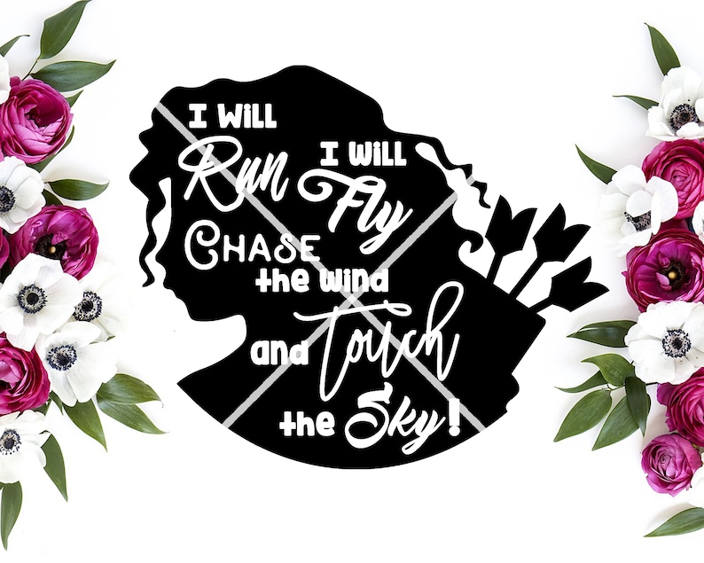 Download Brave Disney SVG run fly merida race marathon silhouette ...