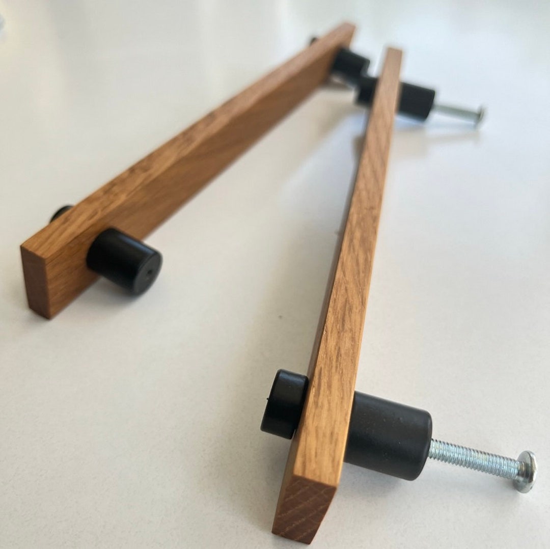 Oak Wood Handle , Wood Kitchen Handle , Drawer Knob
