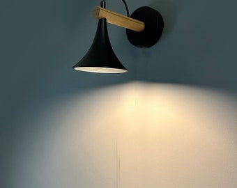 Wall Lamp - corridor Lamp, bathroom Lamp, bedside Lamp, Cafe and restaurant Lamp, Wall mounted wooden light, Indoor wall sconce