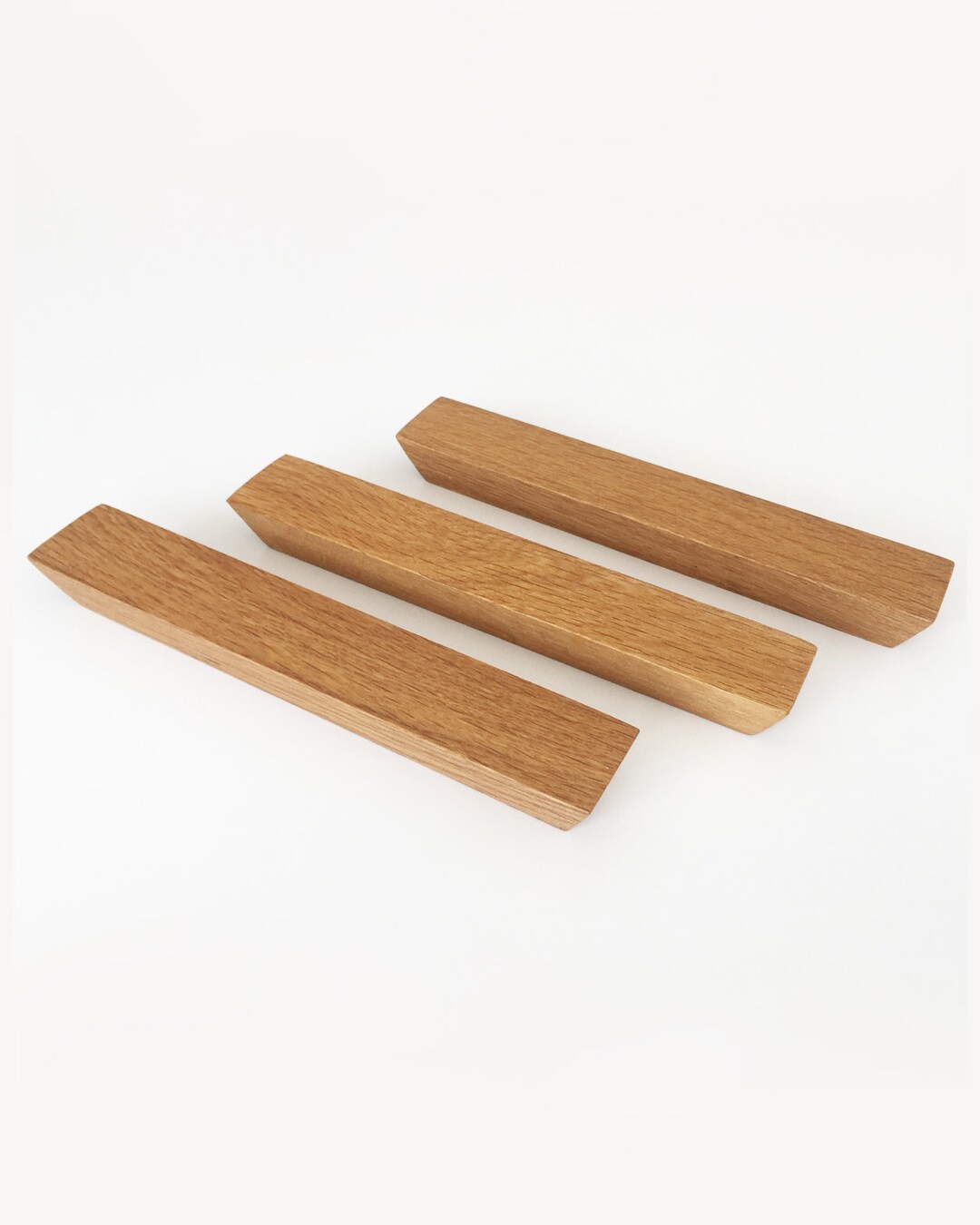 Wooden Drawer Pulls Rustic Handle Oak Handle Etsy