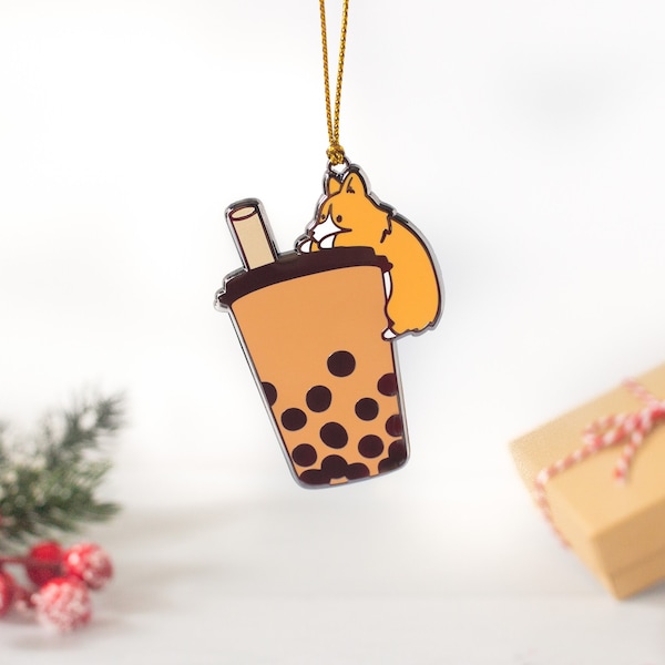 Boba Tea Ornament Etsy
