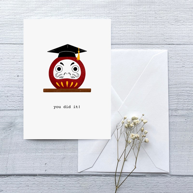 Japanese Graduation Card - Etsy
