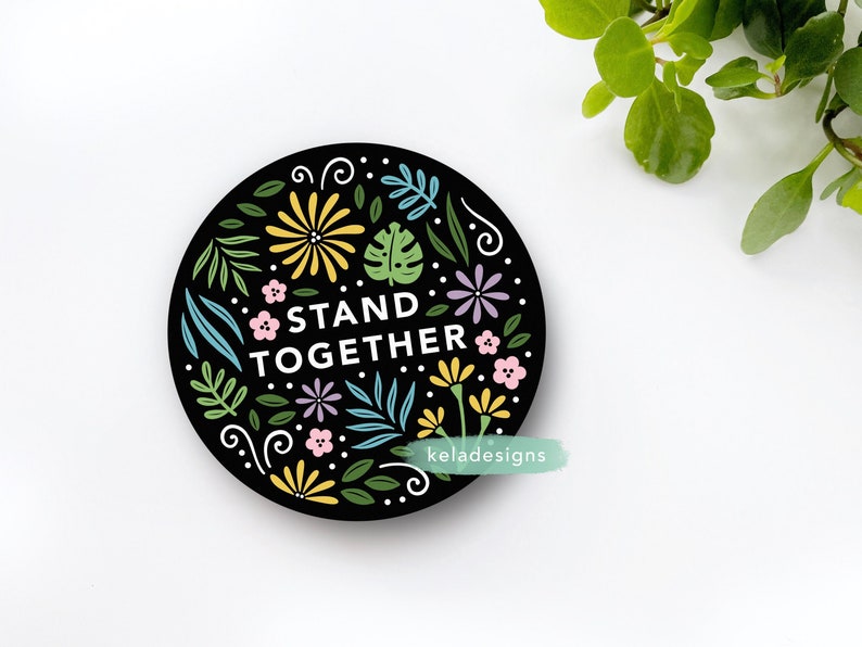 Stand Together Magnet Portion of Profits Donated to Charity image 2