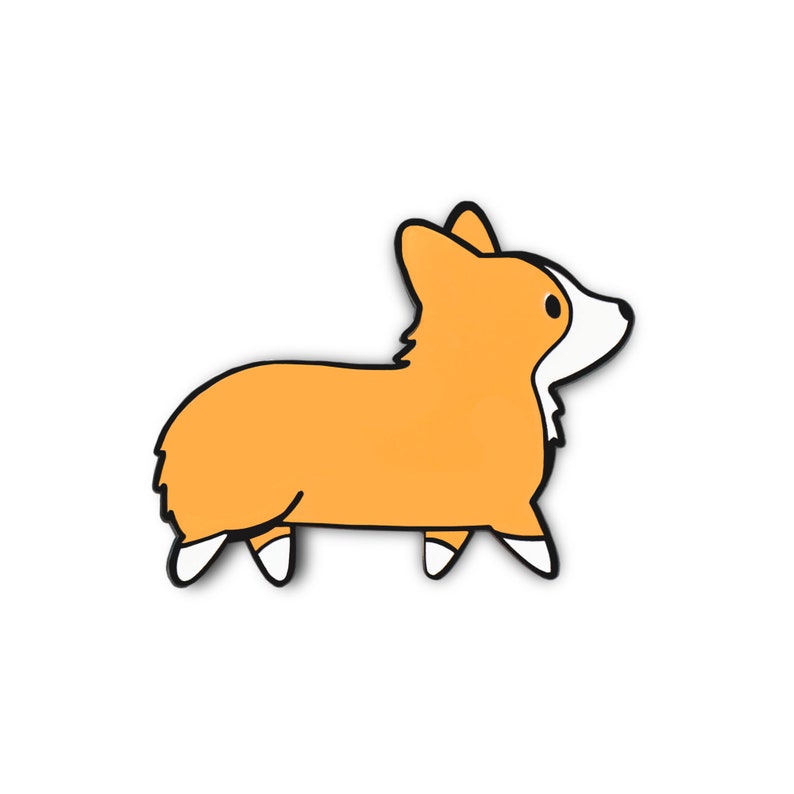 Pembroke Welsh Corgi Pin Hard Enamel Pin For Dog Lovers Lapel Pin image 4