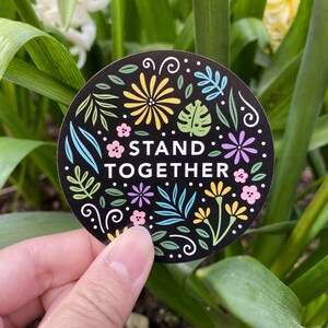 Stand Together Magnet Portion of Profits Donated to Charity image 5