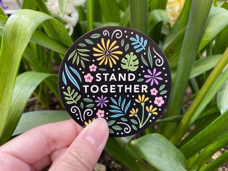 Stand Together Magnet Portion of Profits Donated to Charity image 5