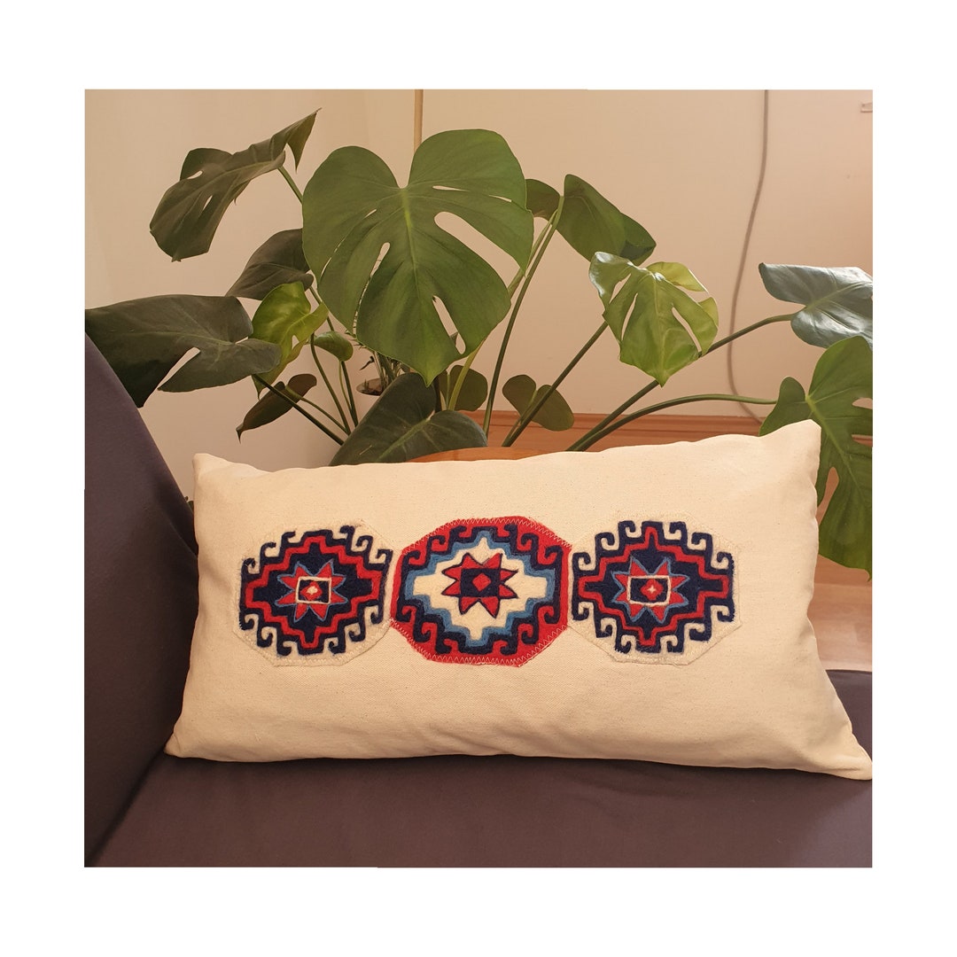 Ecofriendly Turkish Rug Pattern Pillow Cover,cotton Pillow Cover