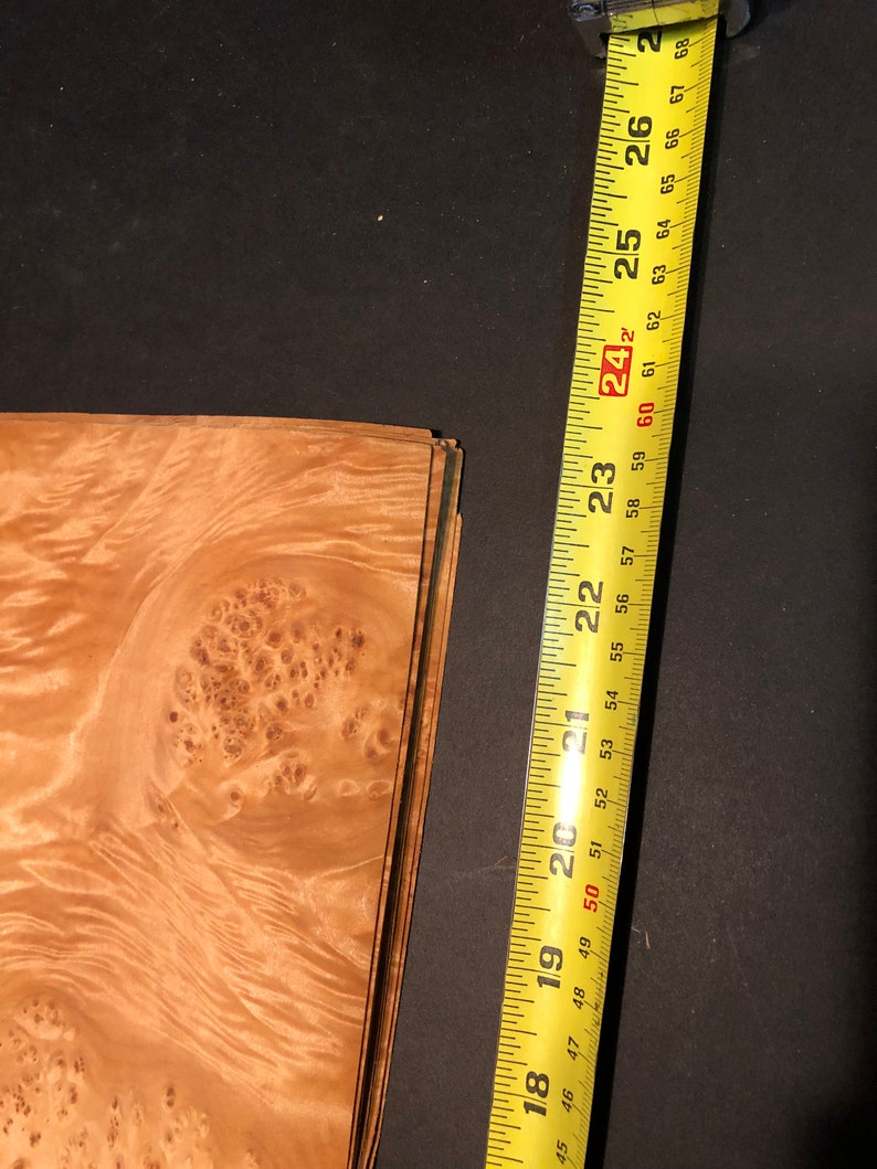 clustered maple burl veneer