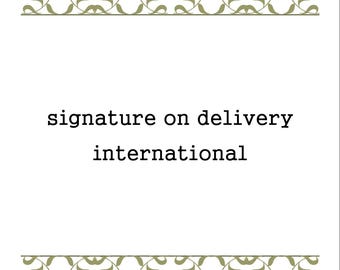 Signature on Delivery International