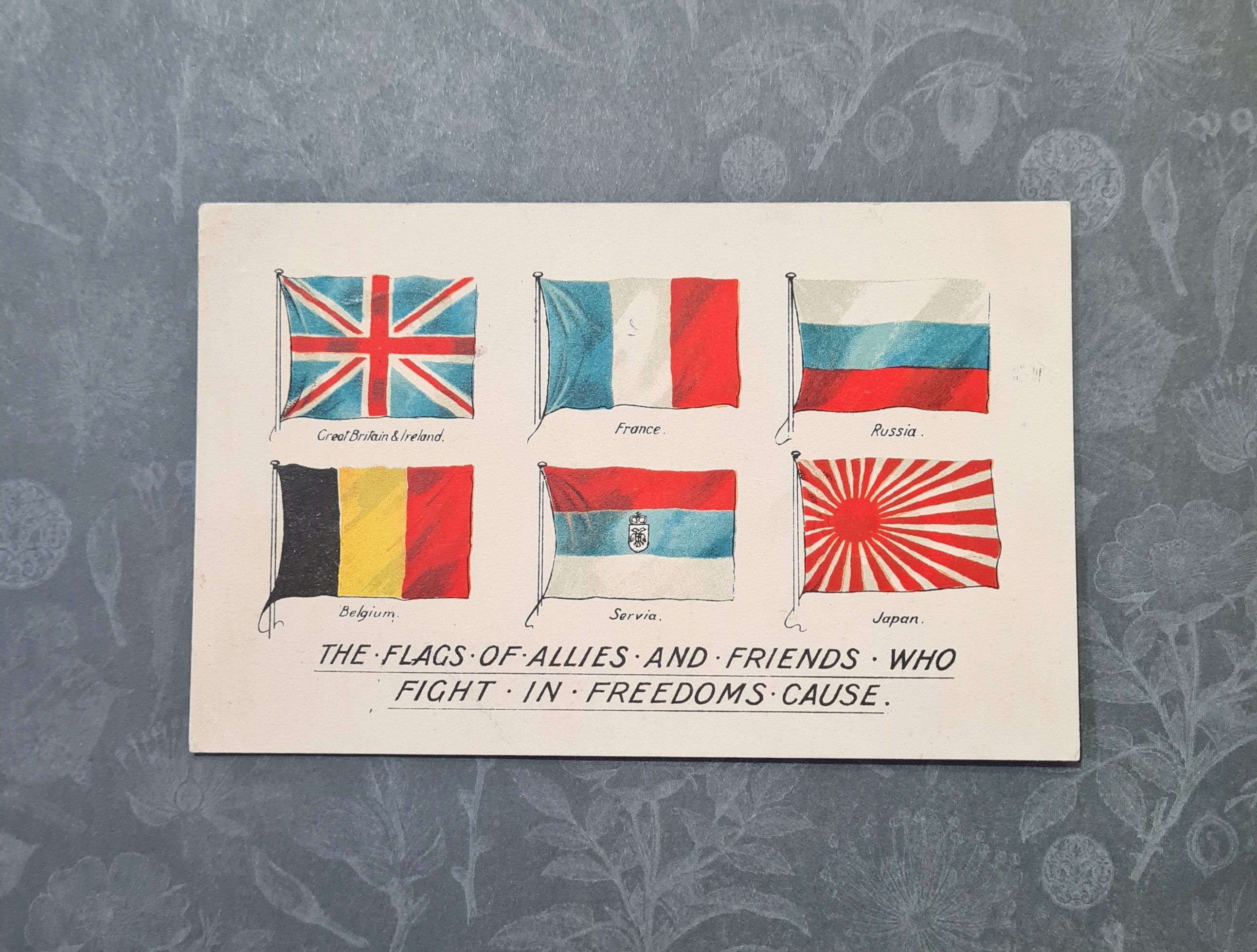 Allied Flags Ww1