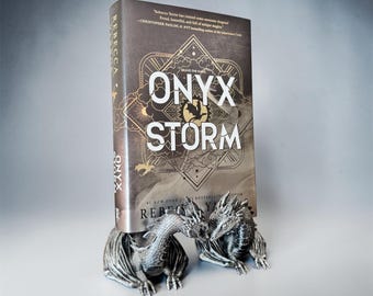 Fourth Wing Inspired Double Dragon Book Holder