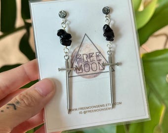TOG Inspired Warrior Sword Earrings